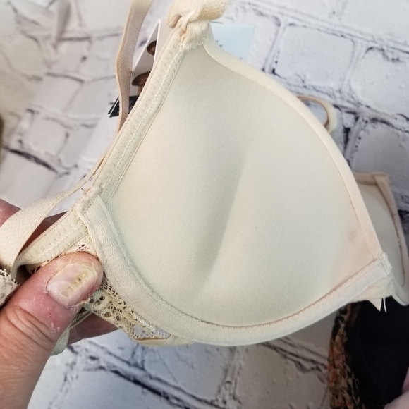 Smart & Sexy add 2 sizes beige push up bra new 32b - Picture 10 of 12